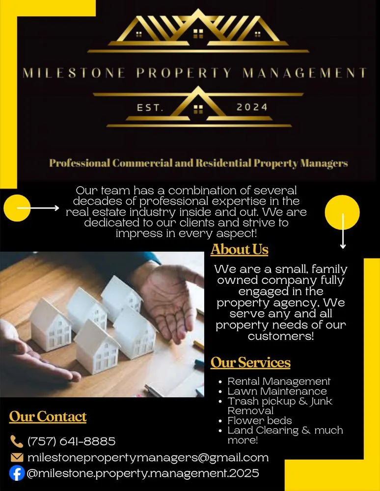 Reliable garden landscaping in Franklin, VA by Milestone Property Management