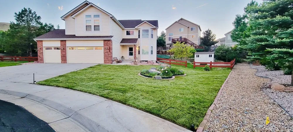 Local outdoor landscaping with custom design in Castle Rock, CO by Miliano’s Lawn Care