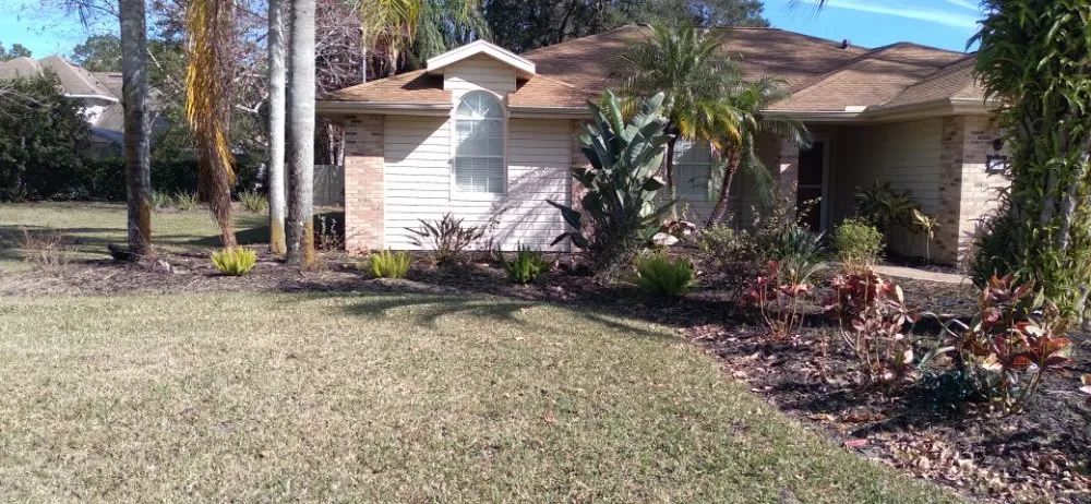 Professional landscape design for residential properties in Palm Coast, FL by Milici Landscaping