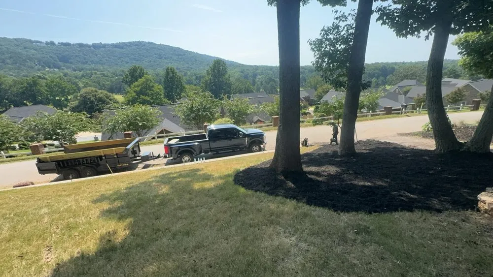 Custom landscape design in Pelzer, SC by Milio’s Landscaping & Lawn Maintenance