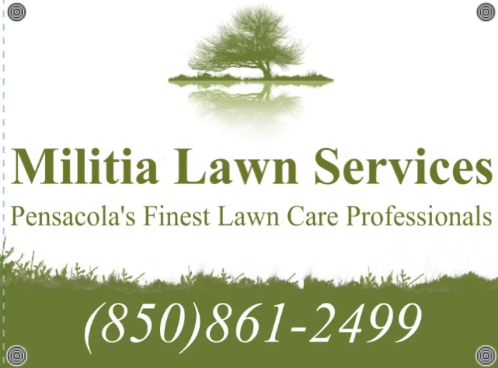 Custom garden landscaping with custom design in Pensacola, FL by Milita Lawn Services
