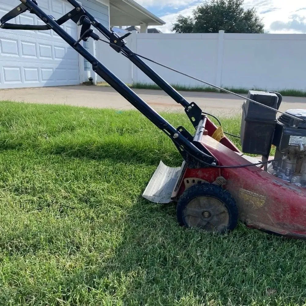 Top-rated garden landscaping in Aubrey, TX by Military Lawn Cuts