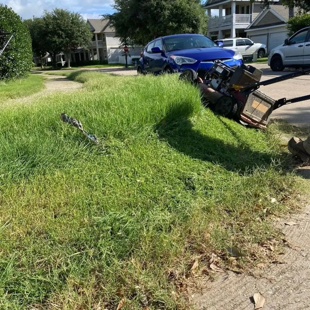 Reliable yard maintenance in Aubrey, TX by Military Lawn Cuts