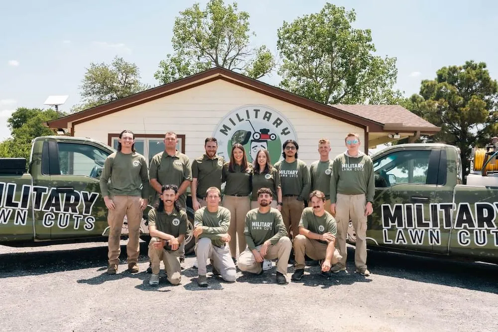 Local lawn mowing service experts serving Little Elm, TX - Military Lawn Cuts
