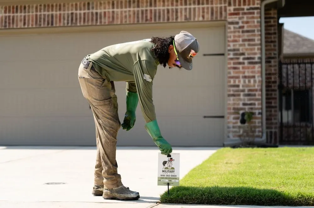Top-rated yard cleanup service in Little Elm, TX by Military Lawn Cuts