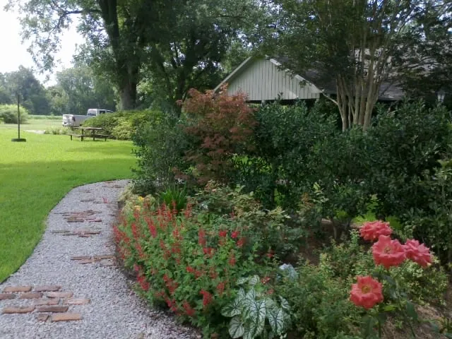 Expert garden landscaping in Forest Hill, LA by Mill Creek Growers
