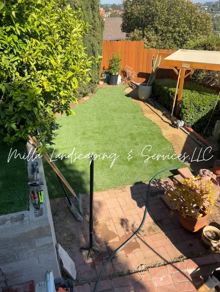 Custom residential landscaping with custom design across Glendale, CA - Milla Landscaping & Services