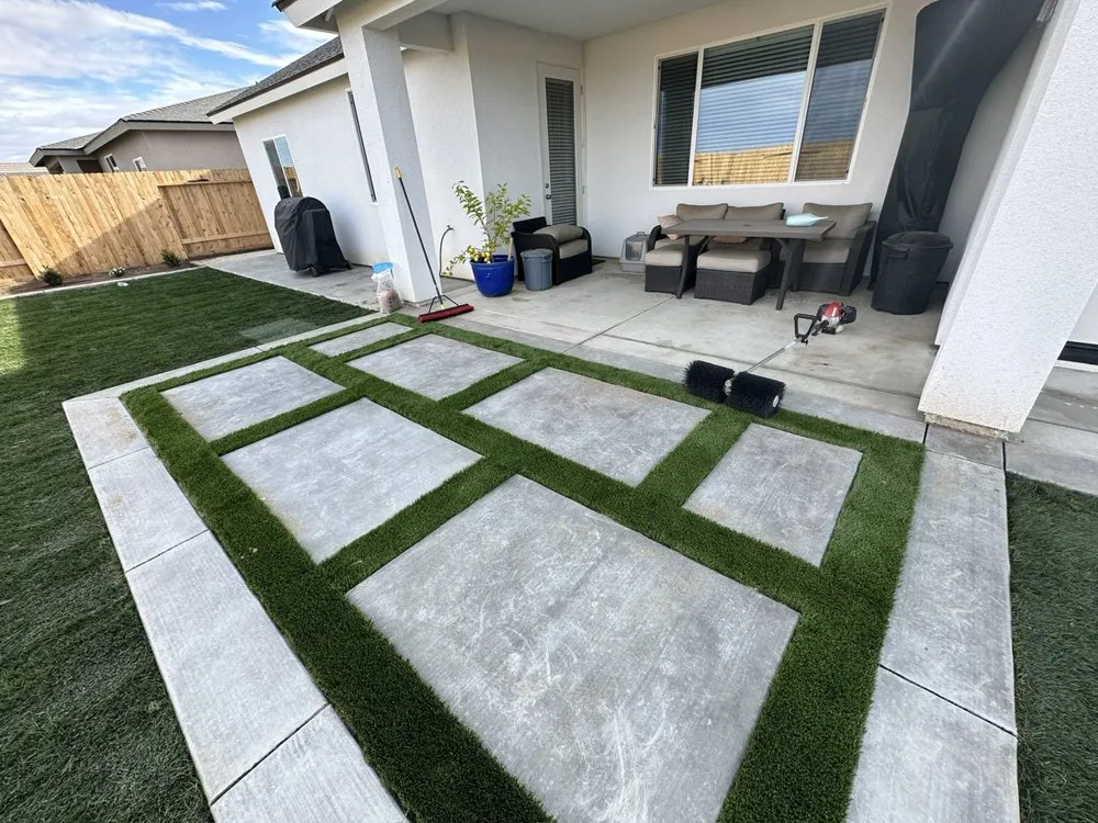 Custom outdoor landscaping for residential properties in Bakersfield, CA by Millan Landscape