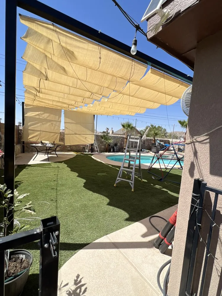 Custom residential landscaping for homes in El Paso, TX by Millan Landscaping