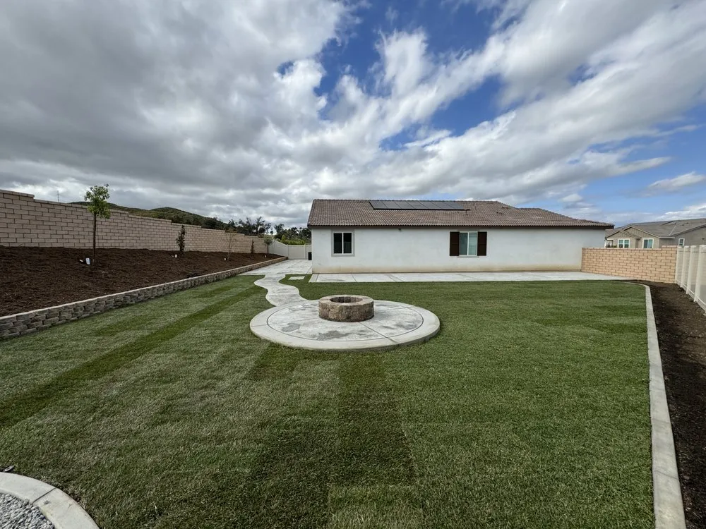 Custom lawn mowing service in Jurupa Valley, CA by Millennial Landscape