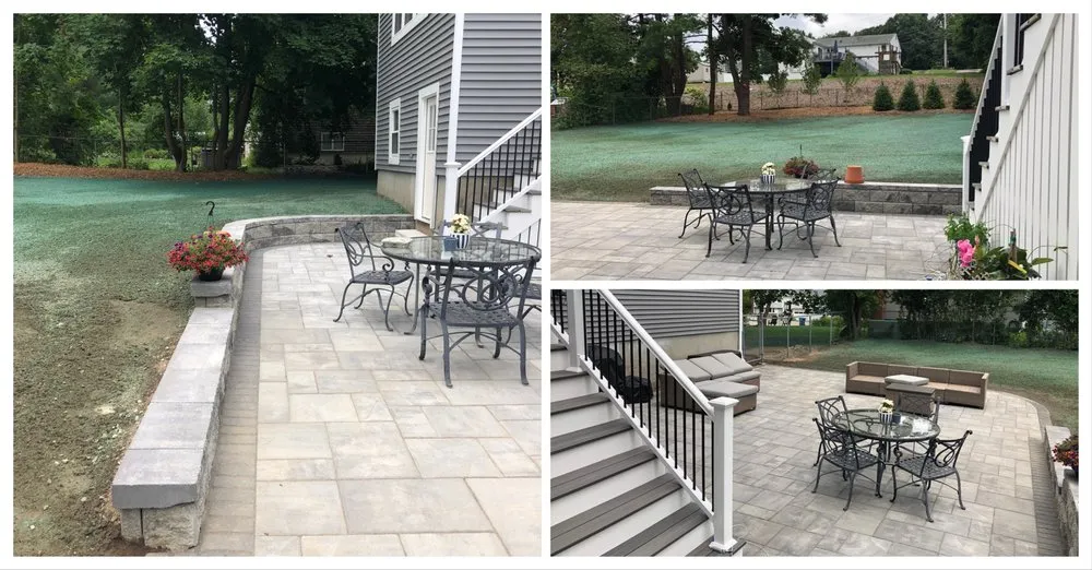 Custom lawn mowing service for residential properties in Canton, MA by Millennium Landscape and Design