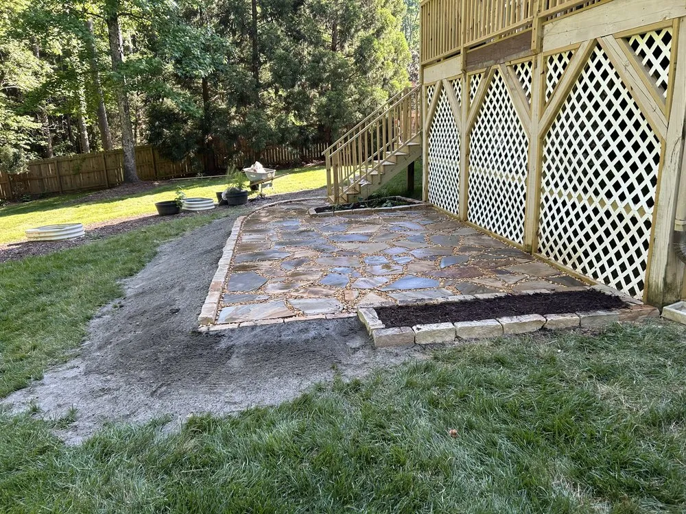 Local lawn mowing service in Stem, NC by Millennium landscaping & Home Improvments