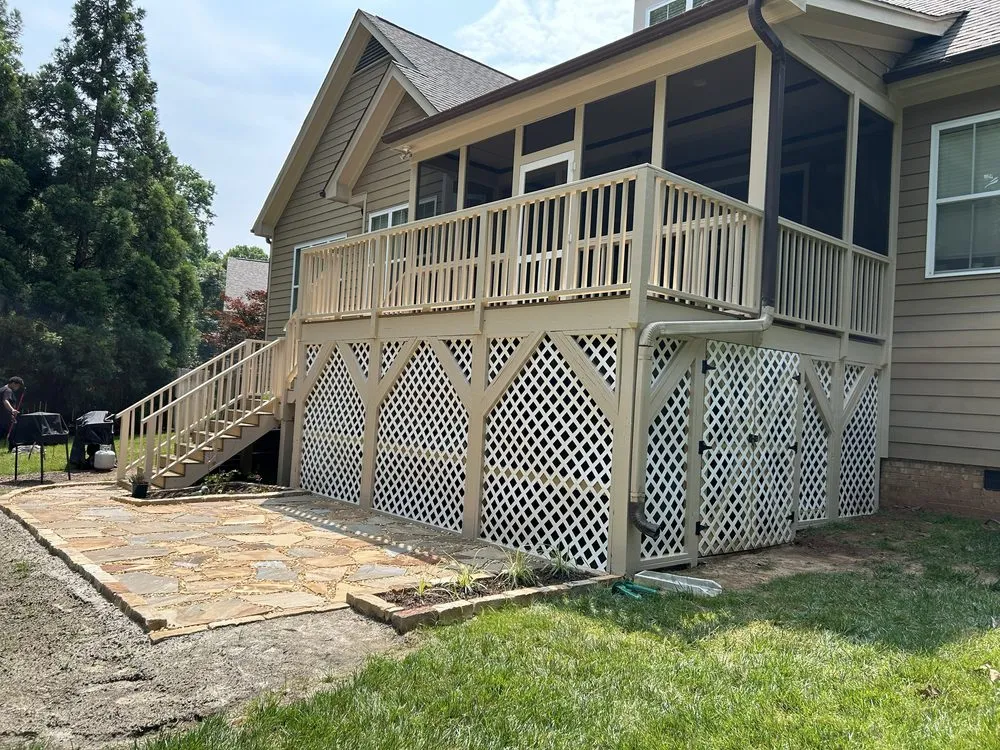 Affordable yard cleanup service for homes in Stem, NC by Millennium landscaping & Home Improvments