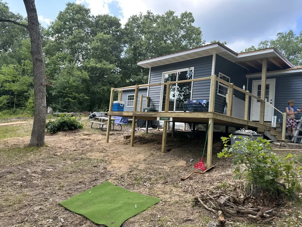 Affordable residential landscaping for residential properties in Barryton, MI by Miller Brothers Construction