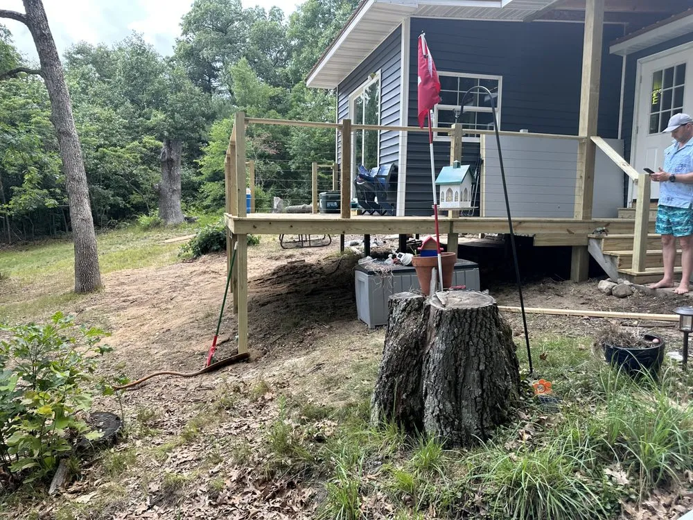 Professional outdoor landscaping in Barryton, MI - Miller Brothers Construction