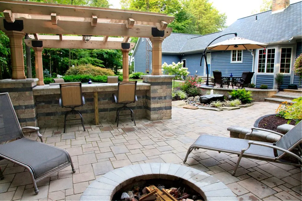 Custom landscape installation for outdoor upgrades across Norwalk, OH - Miller Landscape & Gardens