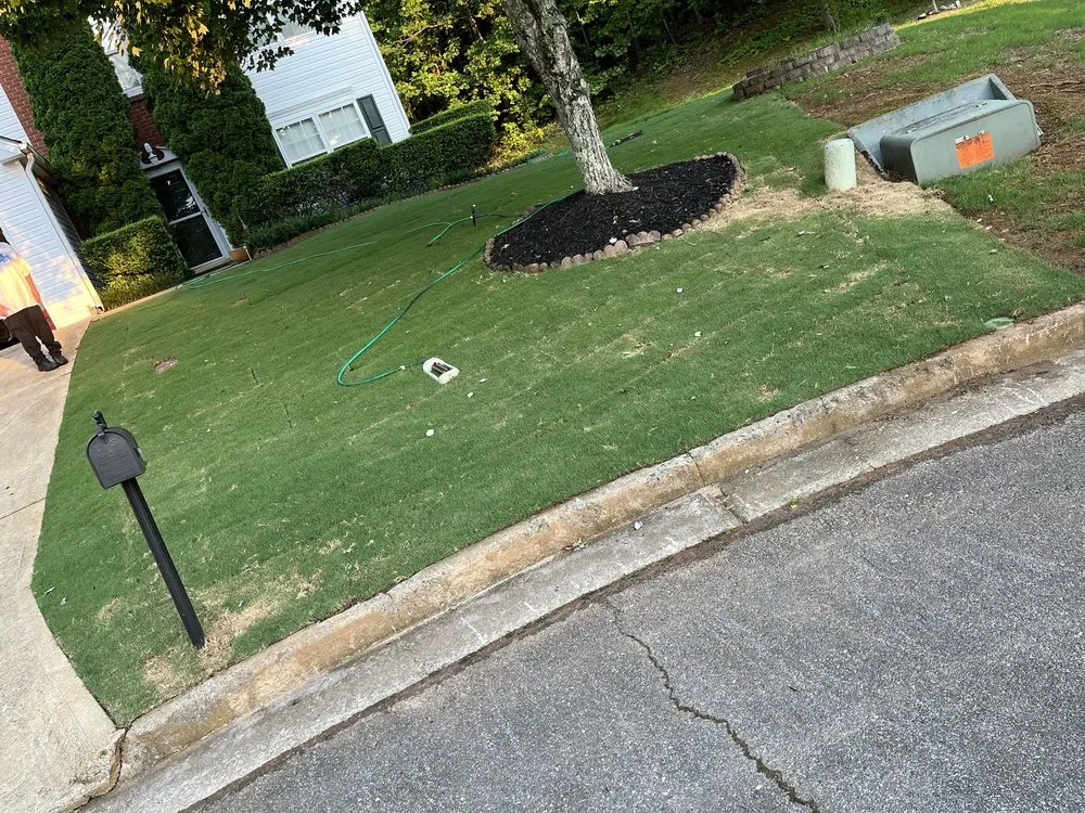 Expert landscape design with custom design in Woodstock, GA by Miller Landscape