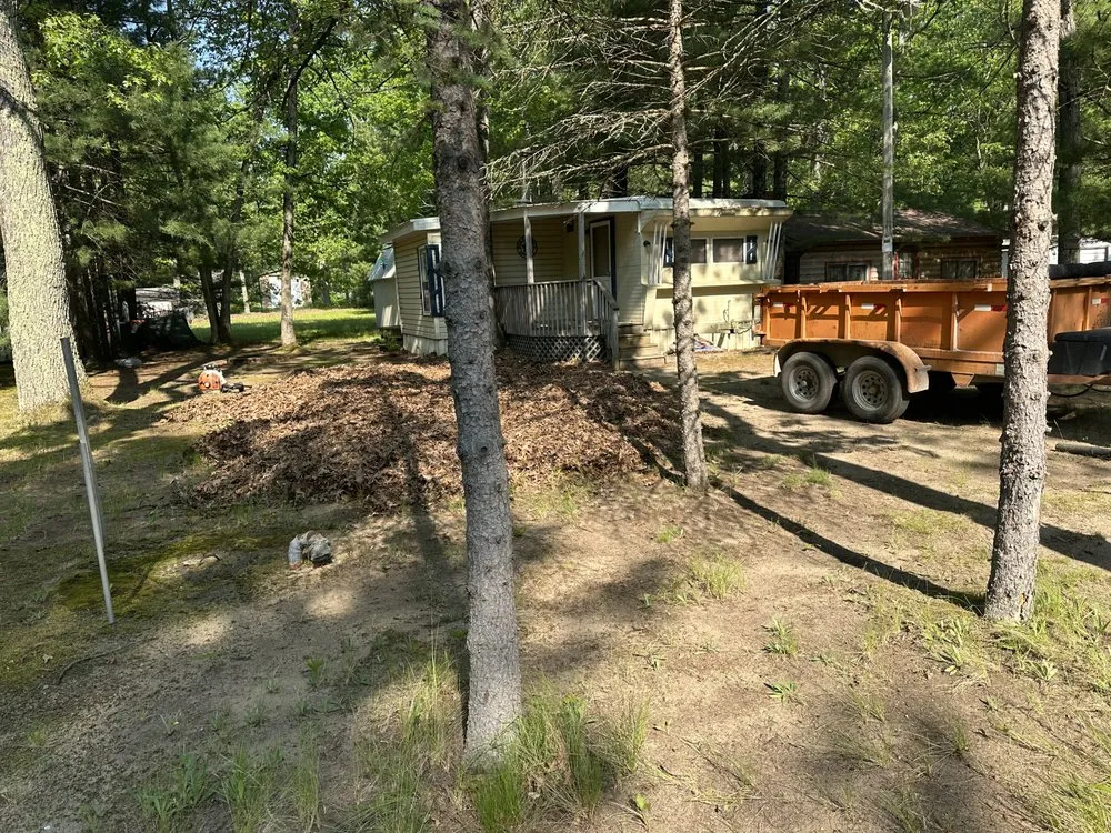 Professional yard cleanup service experts serving Baldwin, MI - Miller Landscaping