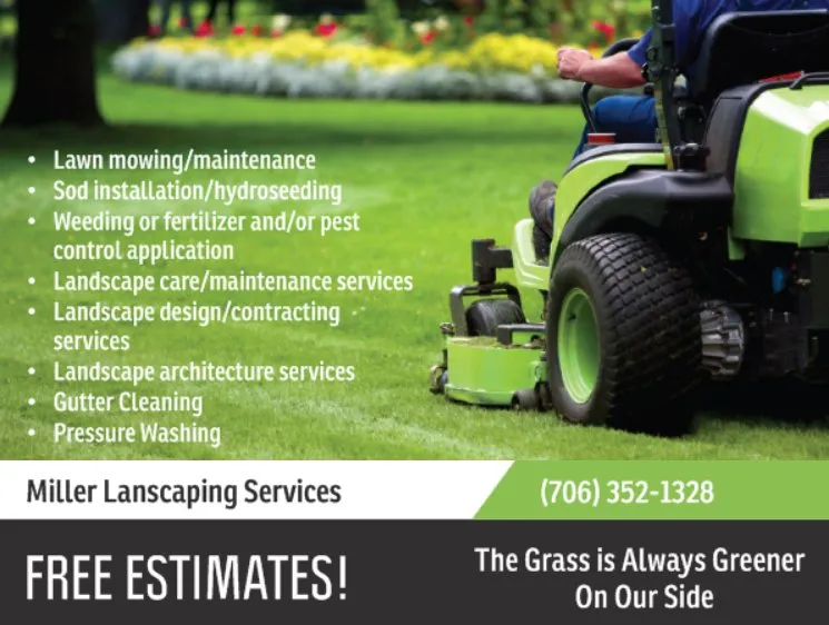 Professional landscaping services in Winterville, GA - Miller Landscaping Services