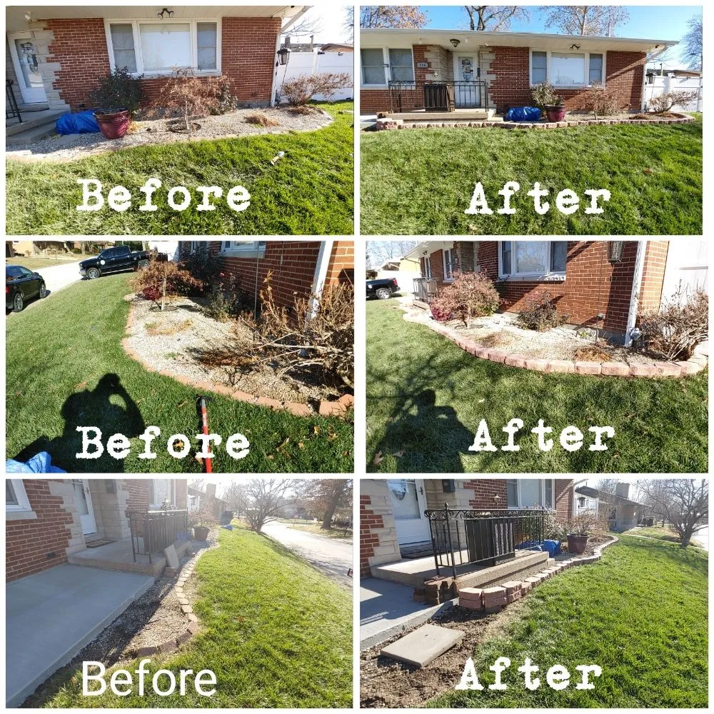 Professional landscape installation for residential properties in Barry, IL by Miller Lawn Care