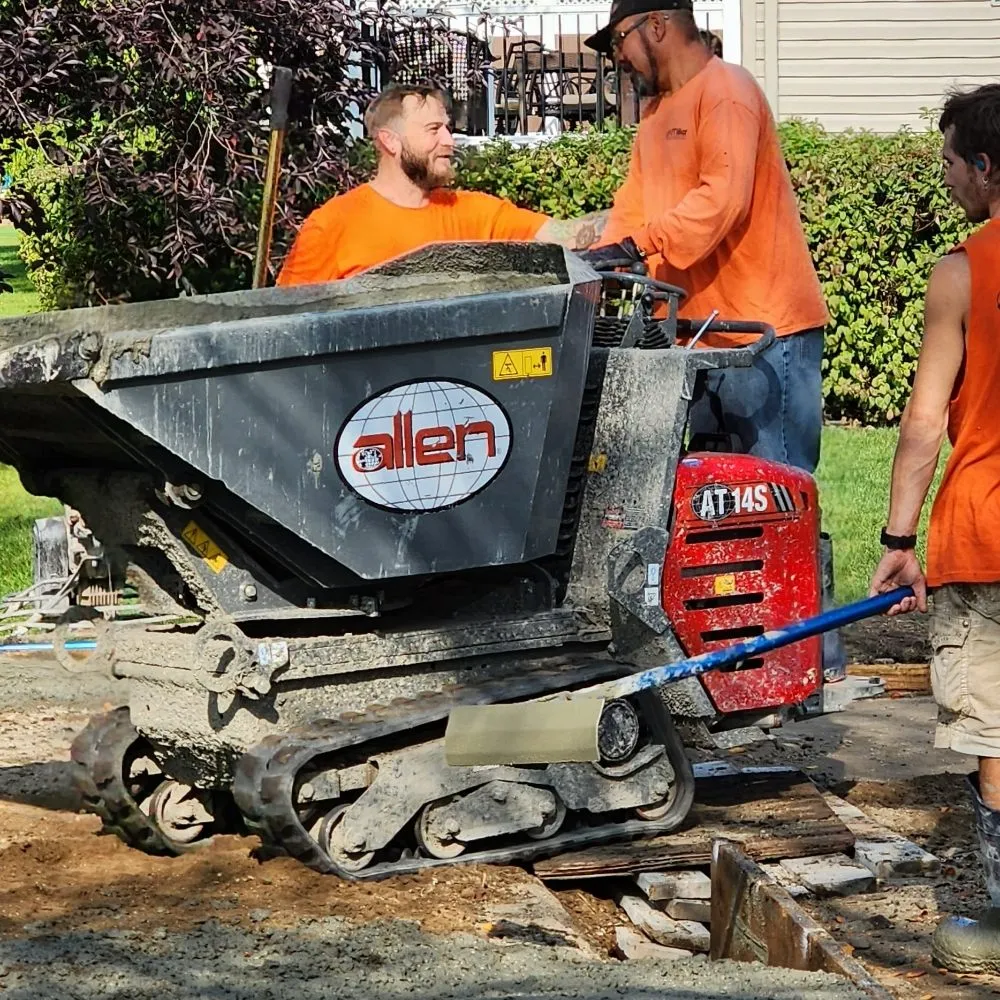 Custom garden landscaping for residential properties in Grand Forks, ND by Miller Motivations