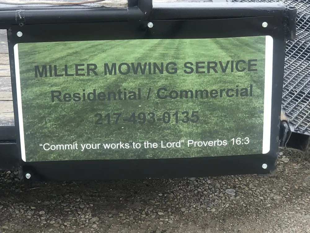 Professional landscape installation experts serving Champaign, IL - Miller Mowing Service