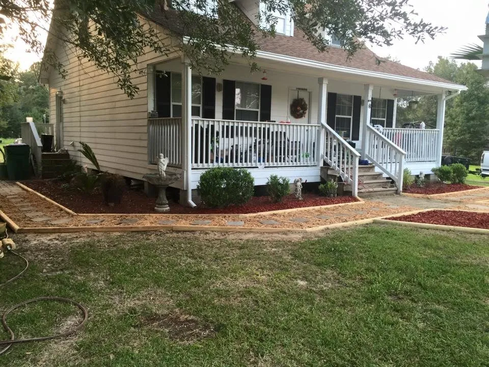 Affordable yard cleanup service for outdoor upgrades across Lumberton, TX - Miller's Handy Man, Lawn Care, and Landscaping