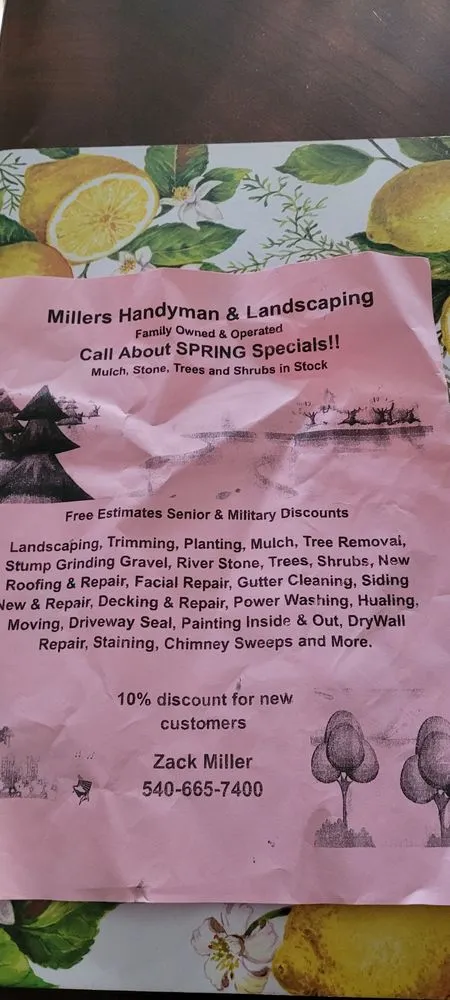 Custom lawn mowing service in Winchester, VA - Millers Handyman