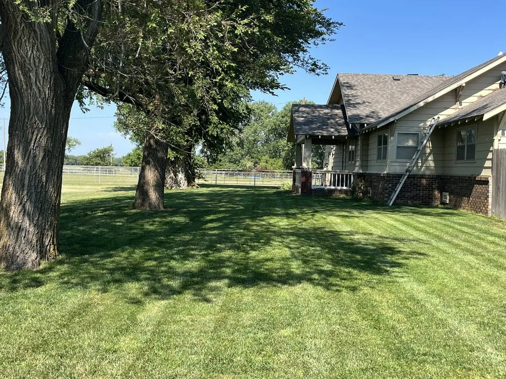 Custom landscape installation for outdoor upgrades in Hutchinson, KS by Miller’s Landscaping