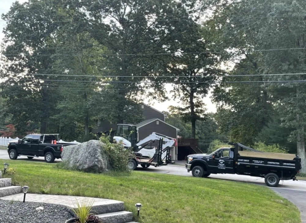 Trusted landscape installation with custom design in Worcester, MA by Miller's Landscaping