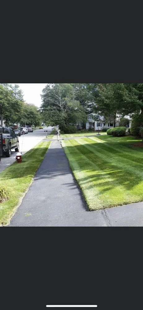 Custom yard cleanup service for homes in Worcester, MA by Miller's Landscaping