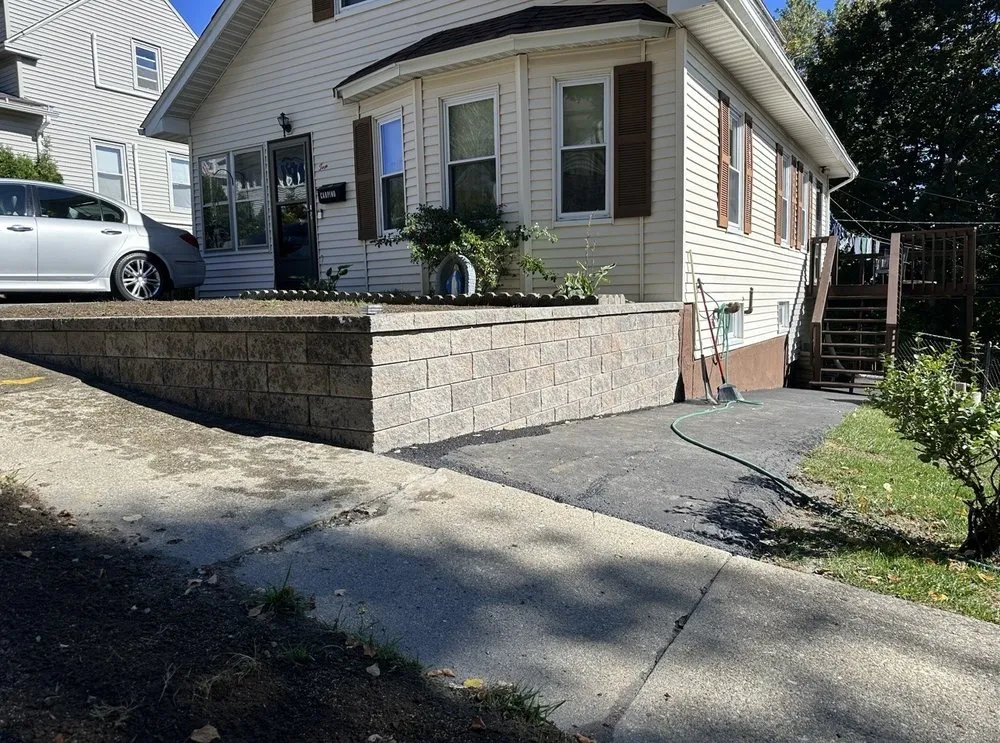 Affordable landscape installation in Worcester, MA by Miller's Landscaping