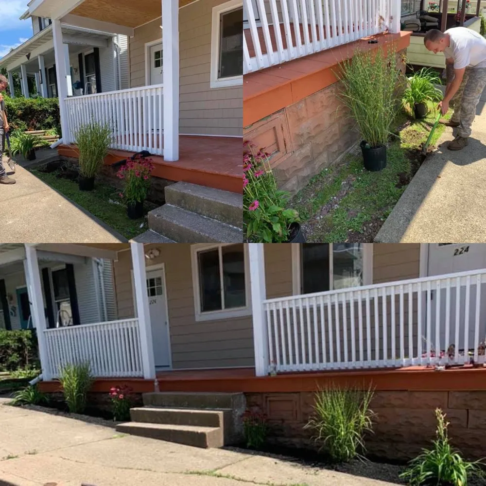 Local landscape installation in Weatherly, PA by Miller’s Lawn & Landscaping Solutions