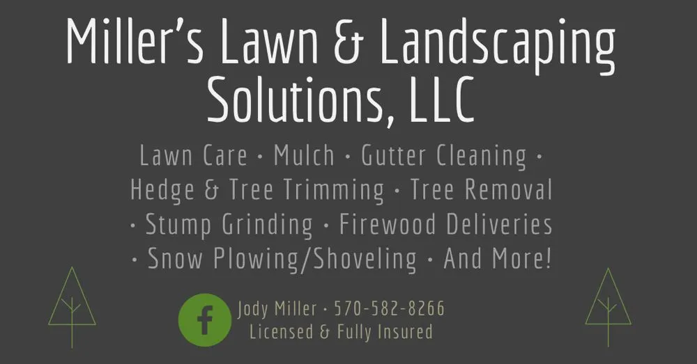 Custom lawn mowing service experts serving Weatherly, PA - Miller’s Lawn & Landscaping Solutions
