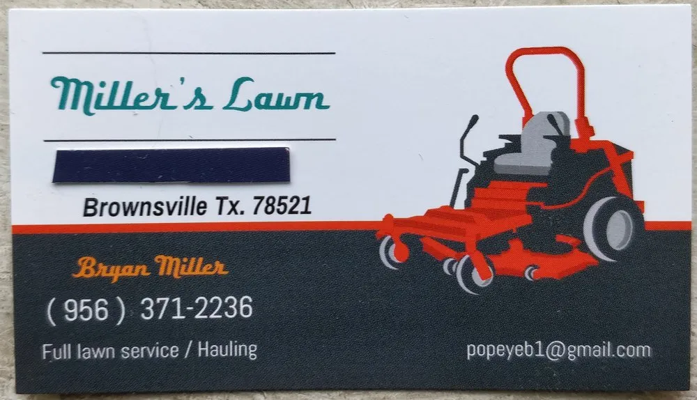 Professional yard cleanup service with custom design across Brownsville, TX - Miller's Lawn Service