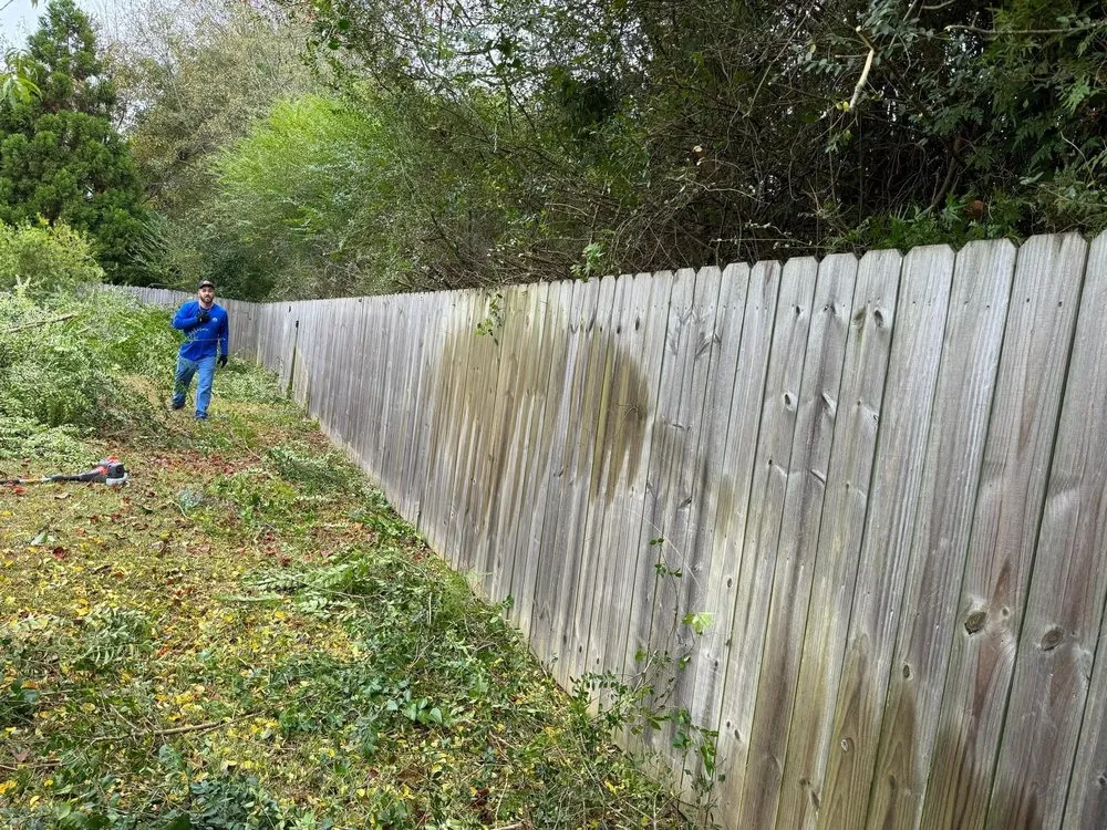 Custom garden landscaping in Molino, FL by Miller’s Mowing