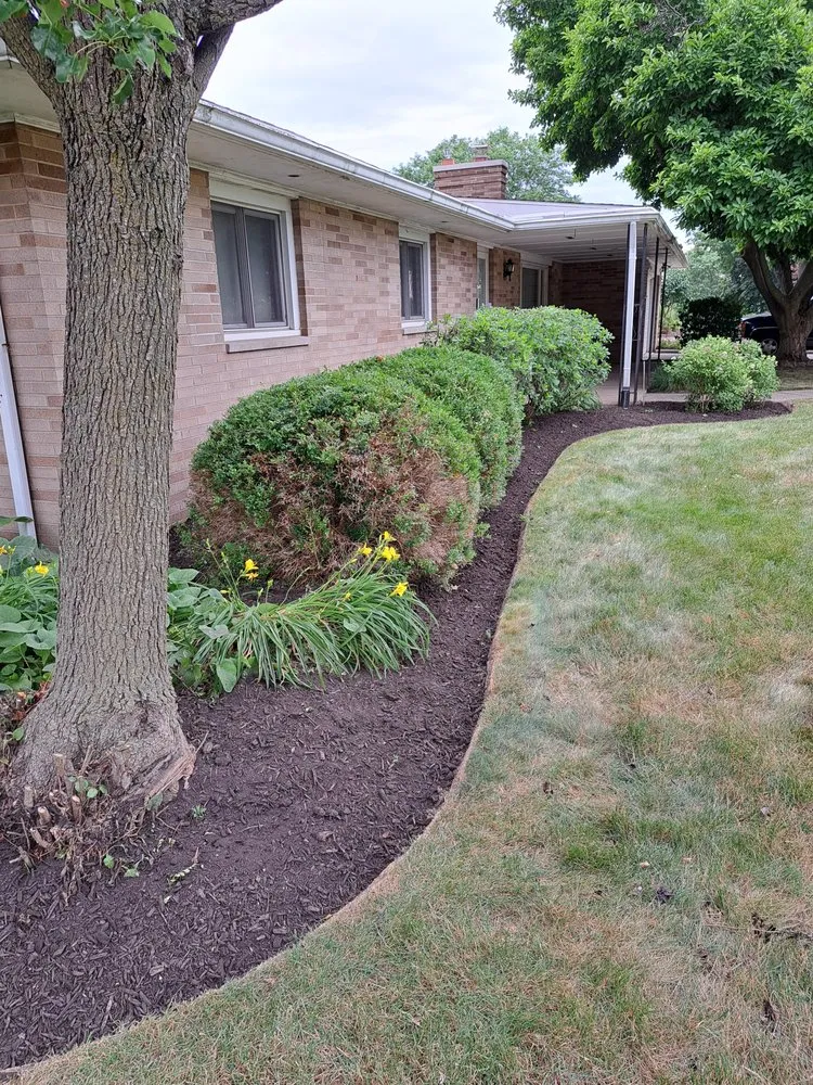 Local residential landscaping in Alliance, OH by Miller's Plowing
