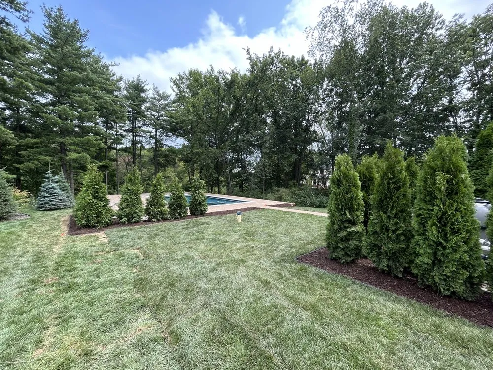Local outdoor landscaping in New Hudson, MI by Miller's Property Service