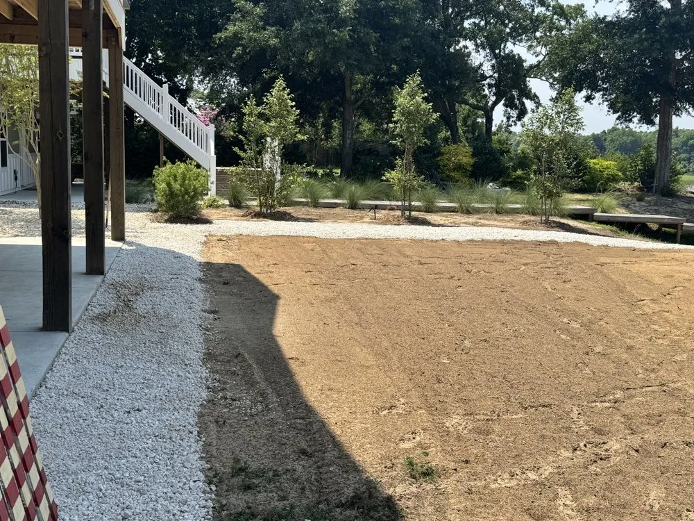 Professional landscape design in Ash, NC by Milliken Enhanced Service
