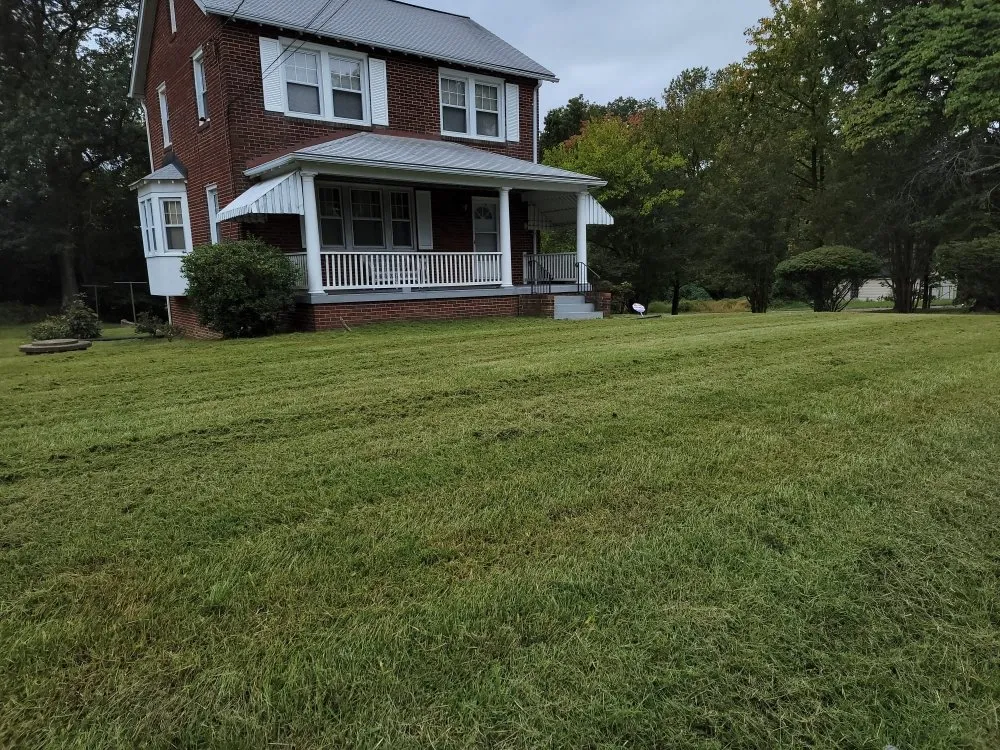 Professional lawn mowing service for outdoor upgrades in Woodbridge, VA by Millionaire Home Services