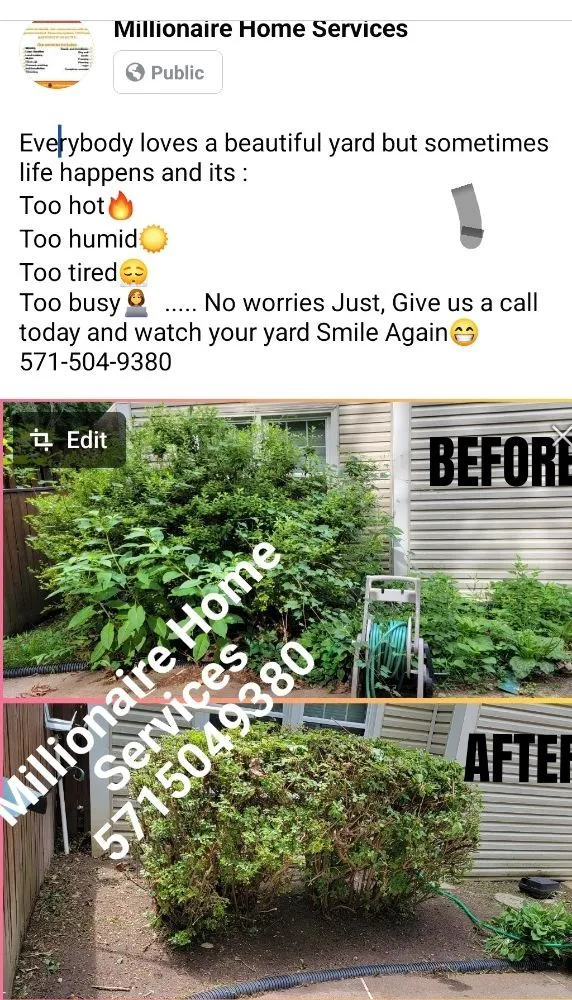 Trusted outdoor landscaping experts serving Woodbridge, VA - Millionaire Home Services