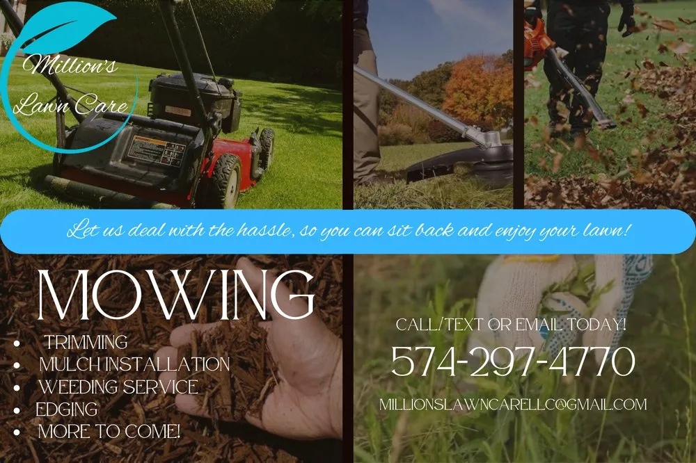 Affordable outdoor landscaping in West Lebanon, IN - Million's Lawn Care
