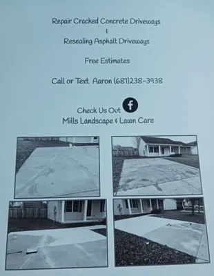 Mills Landscape & Lawn Care Logo