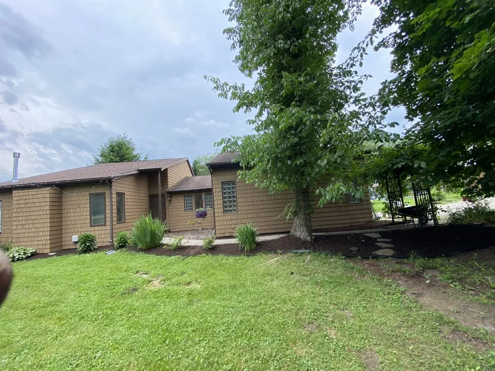 Custom outdoor landscaping for beautiful yards in Van Etten, NY by Mills Landscape Services