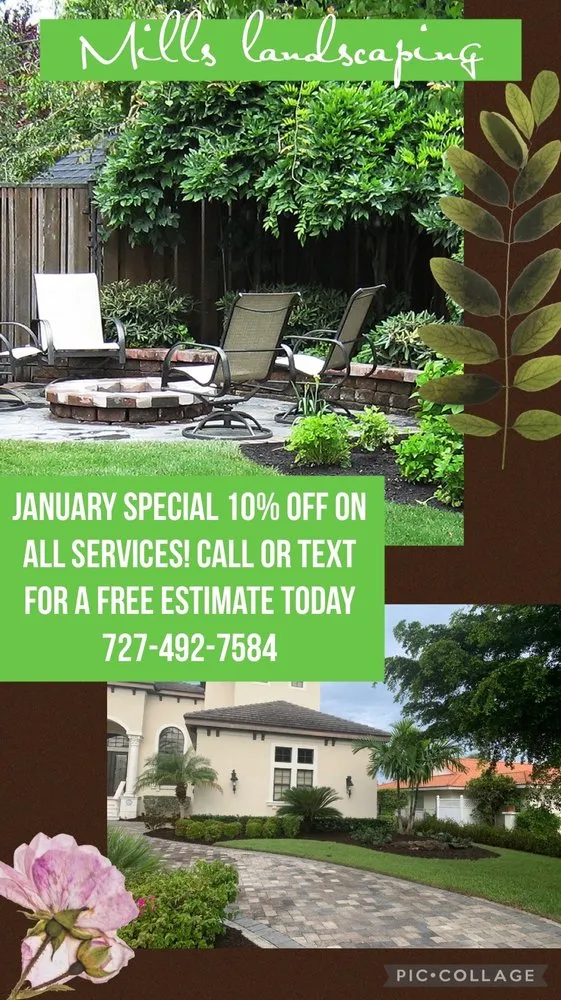 Local residential landscaping in St. Petersburg, FL - Mills Landscaping