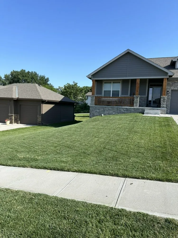 Professional lawn care service in Bellevue, NE by Mills Maintenance