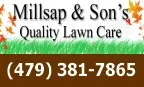 Millsap & Son's Quality Lawn Care Logo