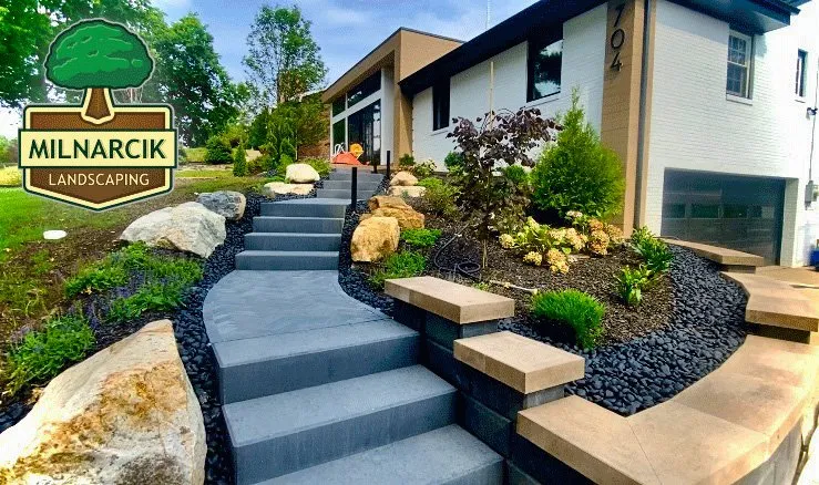 Custom residential landscaping for homes across Mckees Rocks, PA - Milnarcik Landscaping