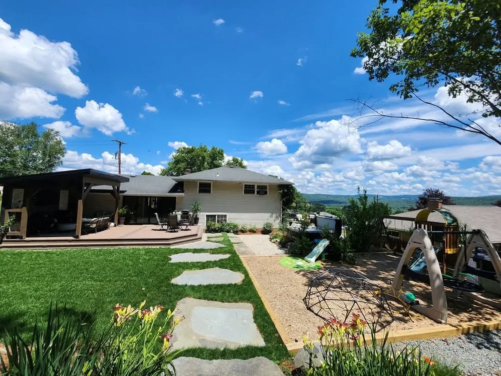 Expert outdoor landscaping near you in Endicott, NY by Milton Construction