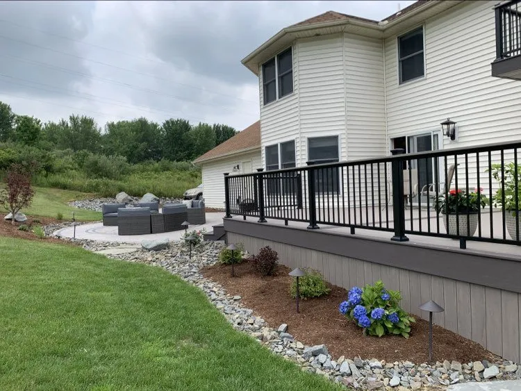 Custom yard cleanup service for year-round maintenance across Endicott, NY - Milton Construction